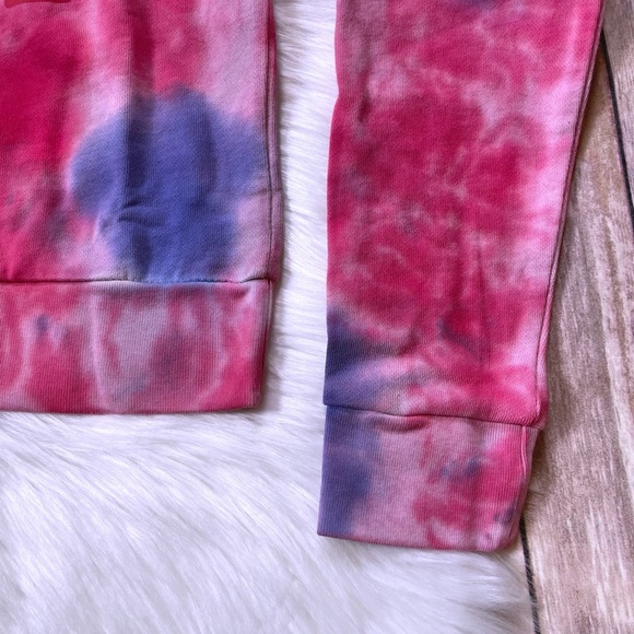 Kappa Active Tie Dye Galz Cropped Sweatshirt - Picture 5 of 7